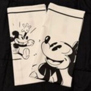 Set of Two Disney Store Mickey Mouse Kitchen Towels